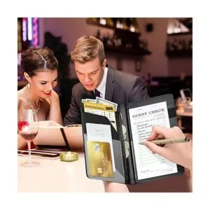 Libros negros de servidor para camareracamarero con_6