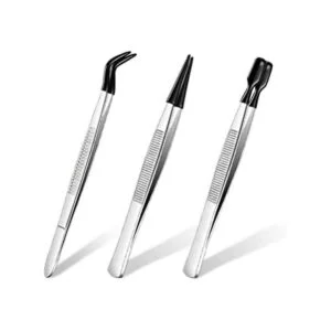 Juego de 3 pinzas con puntas de goma pinzas con_1