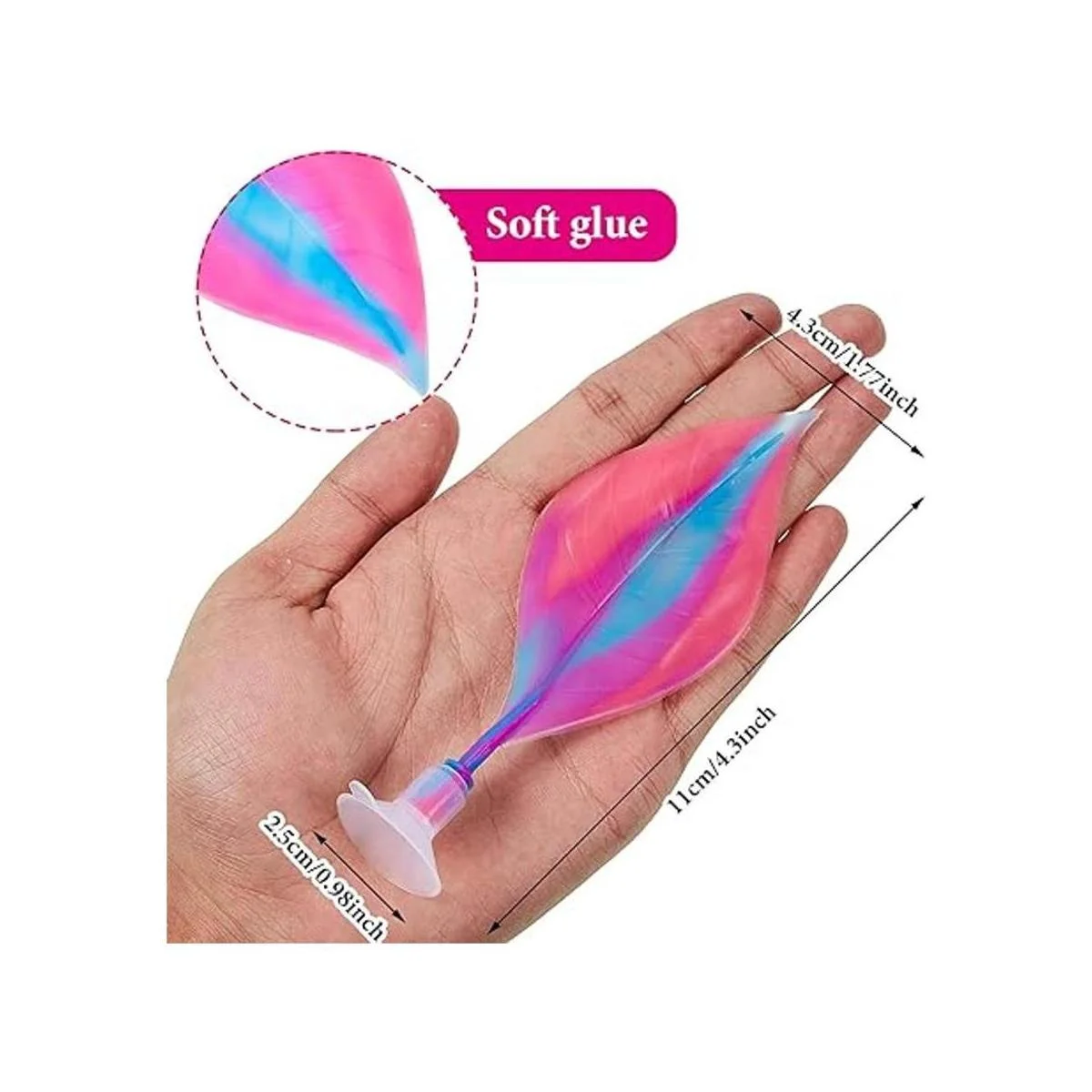 WILLBOND Hamaca de silicona Betta de 2 piezas para peces_3