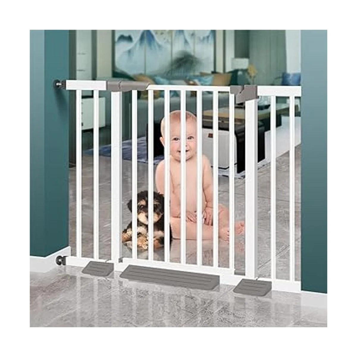 4 varillas universales de husillo roscado para puerta de_6