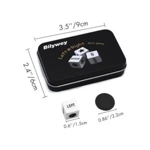 Annietfr Juego de dados izquierdaderechacentro con 3_4