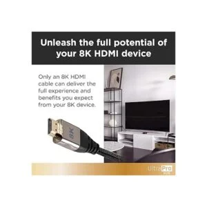UltraPro Cable HDMI 2.1 de 8 K 3 pies de alta velocidad_6