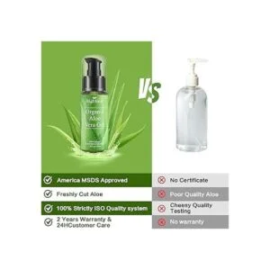 Bighture Gel de aloe vera puro orgánico con aloe 100_6