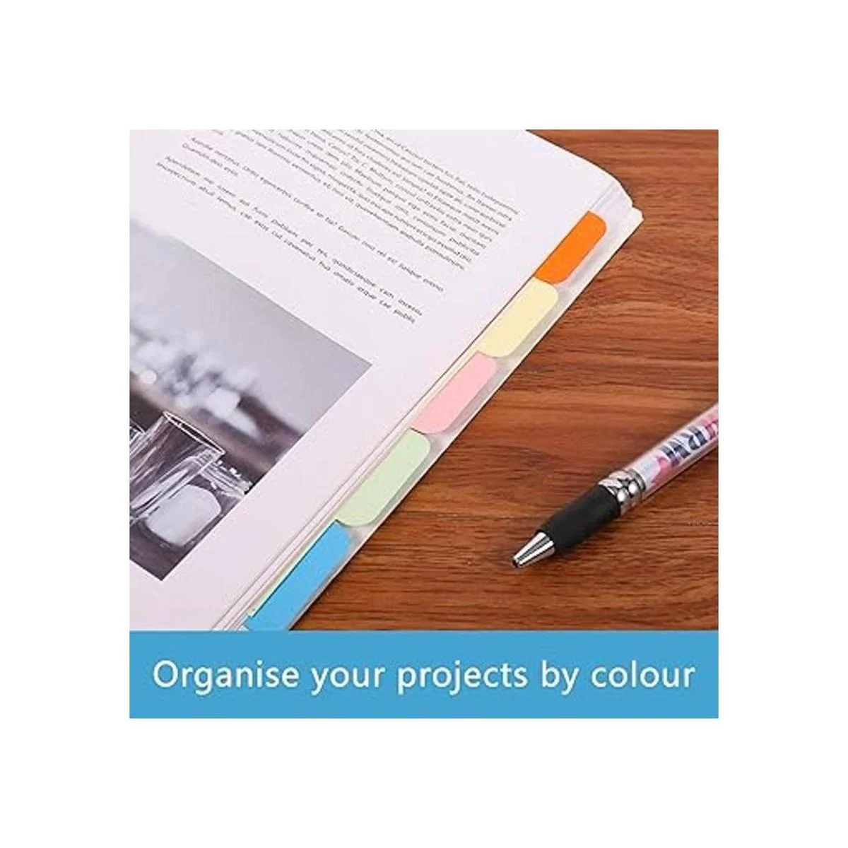 Taicanon Paquete de 4 divisores A5 divisores de índice de_4