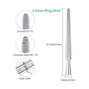 UUBAAR Herramienta de medición de anillo mandril de_2