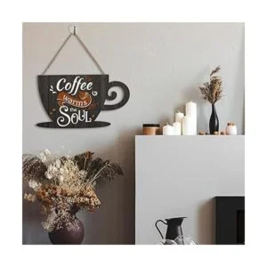 Cartel de café de madera de Jetec Coffee Bar Sign_7