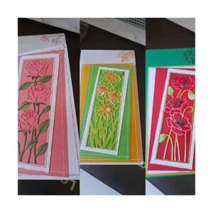 ORIGACH 4 troqueles de corte de marco de flores de metal_6