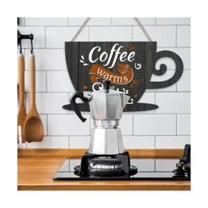 Cartel de café de madera de Jetec Coffee Bar Sign_5