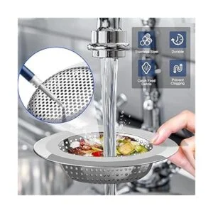 VTOP Tapón de colador de fregadero paquete de 4 unidades_2