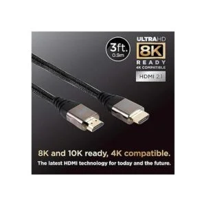 UltraPro Cable HDMI 2.1 de 8 K 3 pies de alta velocidad_2