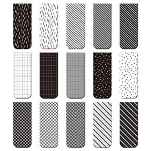 30 marcapáginas magnéticos para páginas blanco y negro_1