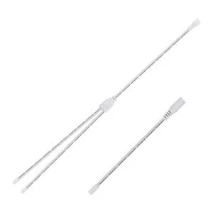 Litever Adaptador de conector DC5521L822 y divisor de_2