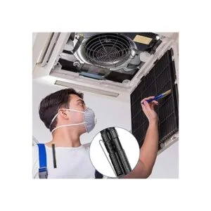 Linterna bolsillo negro clip extraíble accesorio Penlight_7