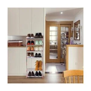 Xerhnan Zapatero pequeño apilable de 3 niveles_3