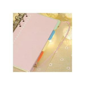 Taicanon Paquete de 4 divisores A5 divisores de índice de_6