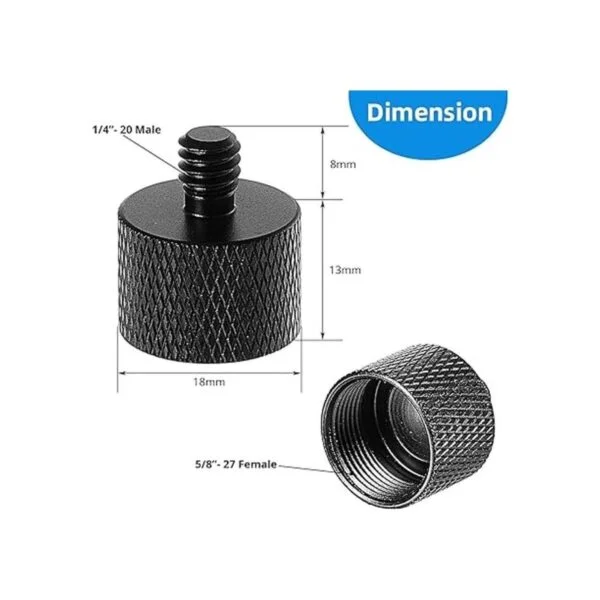 Adaptador de soporte de micrófono de 4 piezas de 58_2