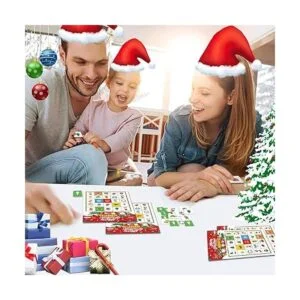 Juego de mesa de bingo fiestas de Navidad bingo de_2