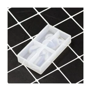 Moldes de resina 4 piezas de molde de oso de peluche 3D_4