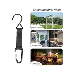 4 ganchos de valla para bolsa de béisbol hebillas de_3