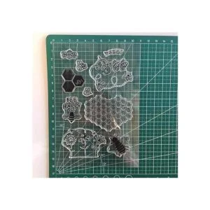 Arrietty Bee Happy Flowers Sellos transparentes con forma_2