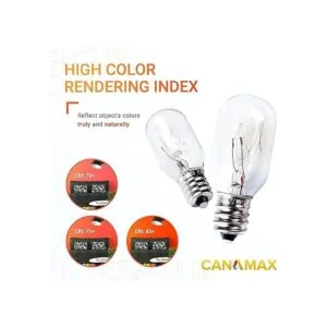 Canamax Bombilla de roca de sal T20 E12 de 15 W 120 V_5