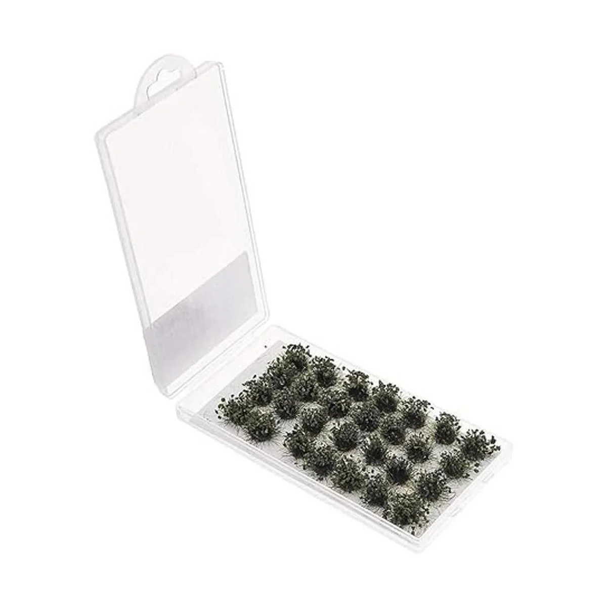 Juego de 28 piezas de arbustos verdes arbustos de tierras_4