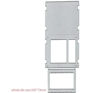 Sunnykid Diapositivas retro con diseño de corte de metal_2