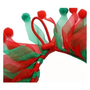 YANQINQIN Collar de Navidad para mascotas con cuello rojo_6