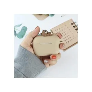 Wonhibo Cute Bear Airpod Pro Funda para mujer funda de_5