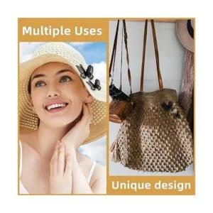 20 parches de mariposa de 2 tamaños apliques de encaje de_5