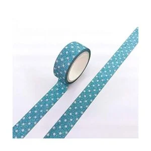 Juego de 8 rollos de cinta Washi con purpurina cintas_6