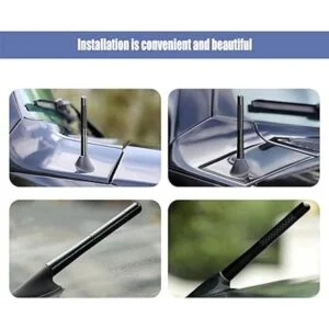 Tecreddy Antena universal para coche mástil de fibra de_5