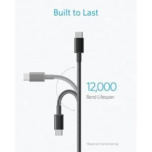 Anker Cable USBC a USBC 1 pie 60 W nuevo cable de_3