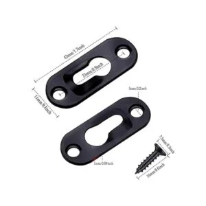 30 piezas de ganchos individuales con 60 tornillos de_2