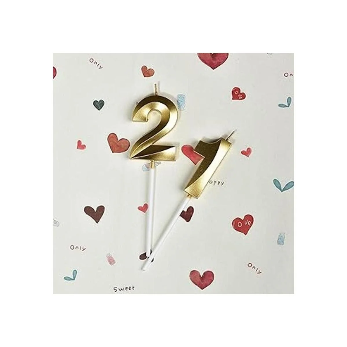 Bailym Vela de cumpleaños número 21 color dorado_2