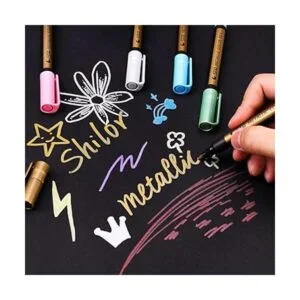 SAYEEC Rotulador metálico metálico de metal punta de bala_4