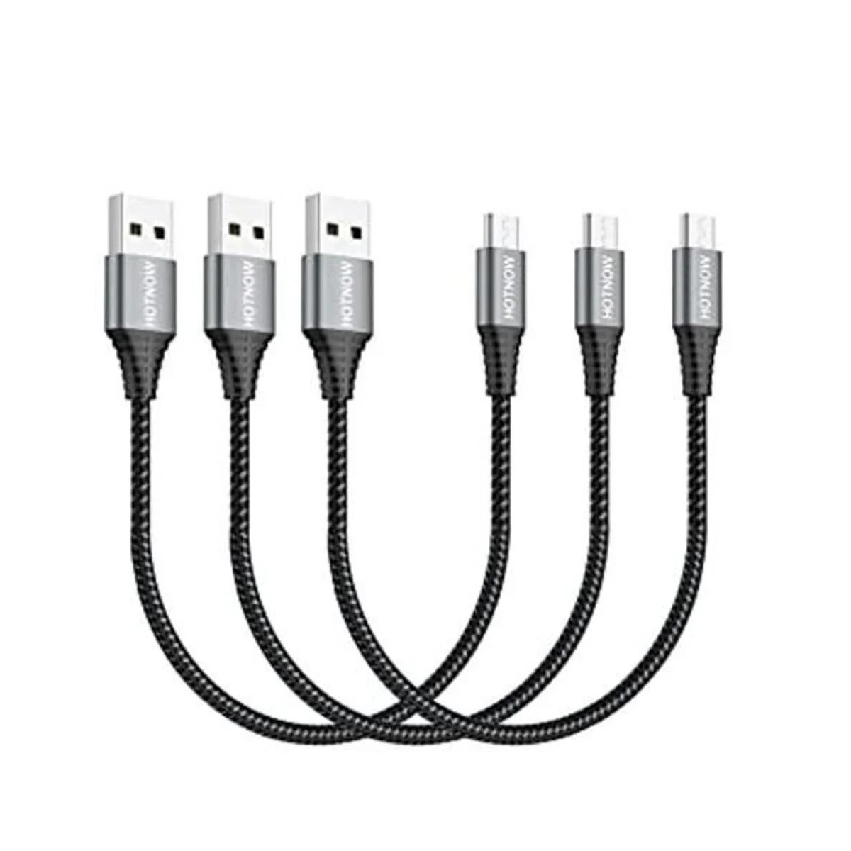 HOTNOW Cable micro USB de 1 pie para Android cable de_1