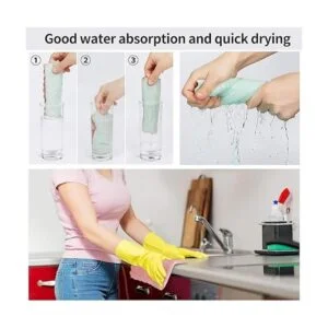 Paquete de 20 paños de cocina toallas de cocina paños de_4