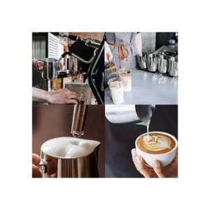 Jarra de espuma de leche jarra de vapor de 12 onzas de_6