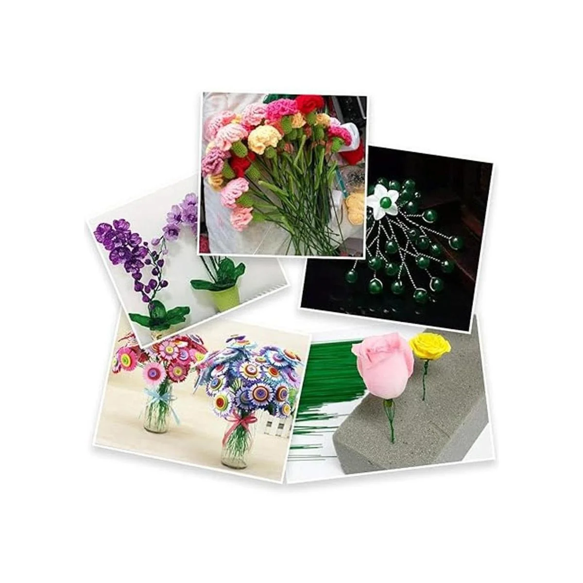 Foraineam Juego de 6 alambres flexibles para_5