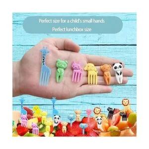 36 piezas de púas de comida animal para niños lindos_6