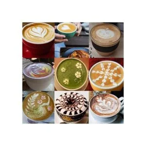 Jarra de espuma de leche jarra de vapor de 12 onzas de_7