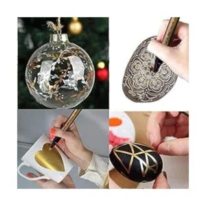 SAYEEC Rotulador metálico metálico de metal punta de bala_5