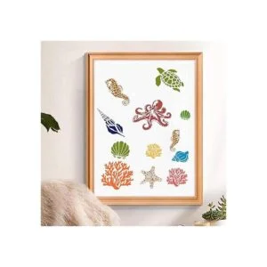 GORGECRAFT Juego de 8 plantillas mixtas de animales_3