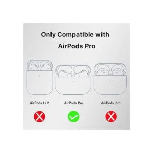 Wonhibo Cute Bear Airpod Pro Funda para mujer funda de_2