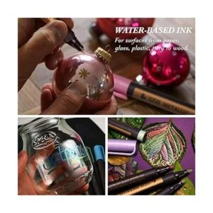 SAYEEC Rotulador metálico metálico de metal punta de bala_3