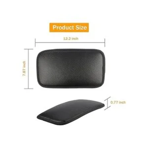 Amiss almohadilla para consola central del auto ajuste_3