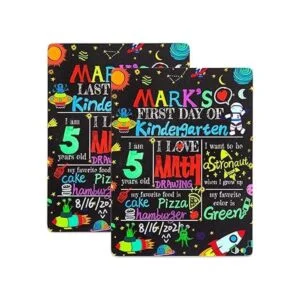 FaCraft Letrero para el primer y último día de escuela 9_2