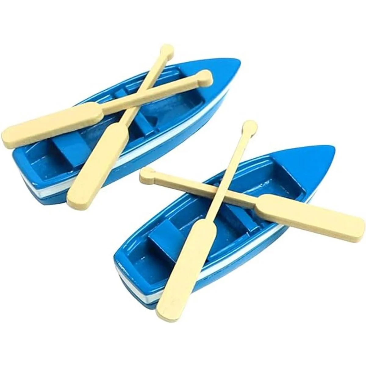 Framendino 2 Conjuntos Miniatura Casa de Muñecas Barco de_1