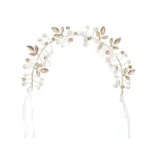 Vines de cabello de novia perlas de cristal accesorios_2